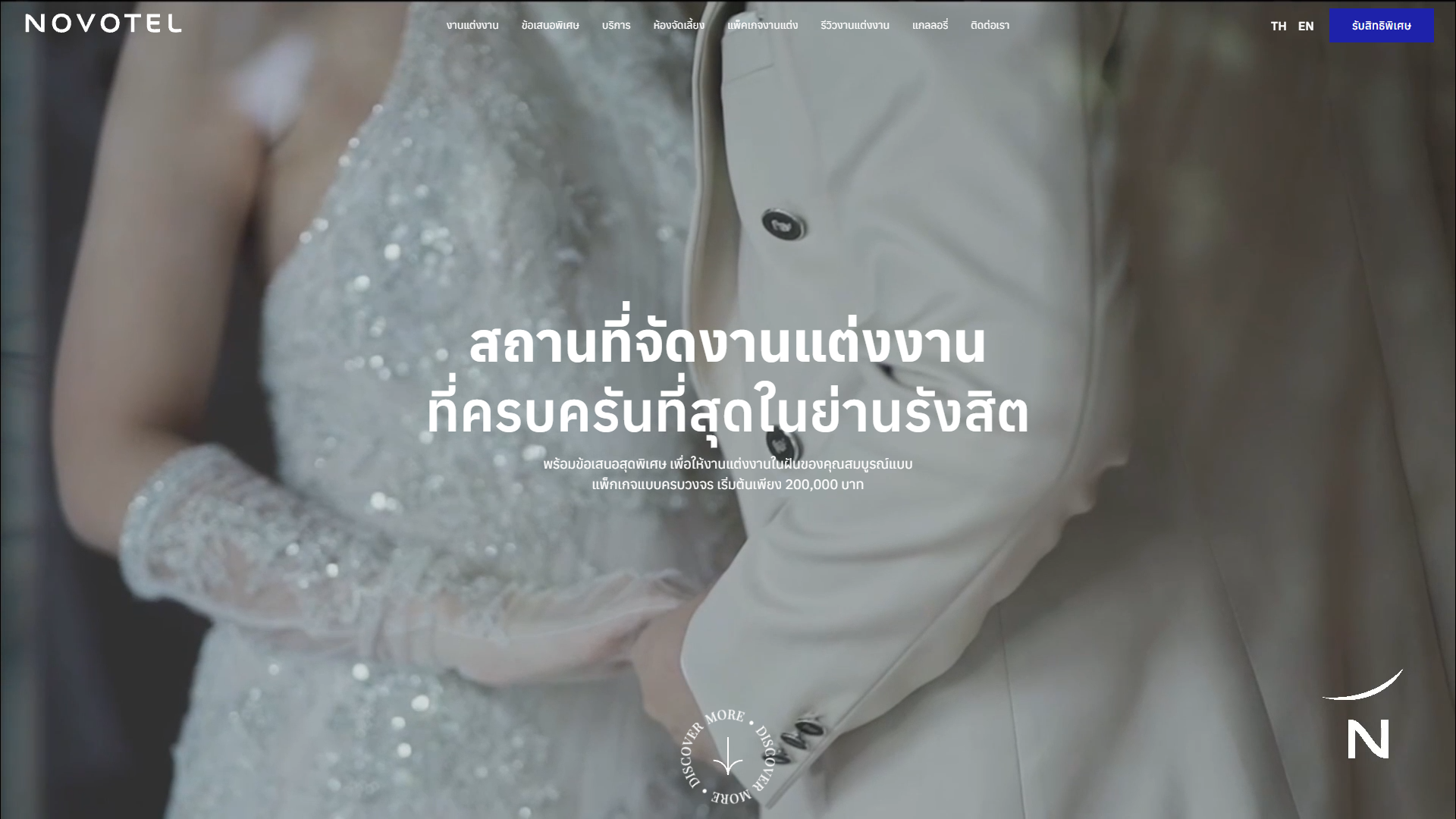 ภาพตัวอย่างผลงาน: Wedding @ Novotel Rangsit
